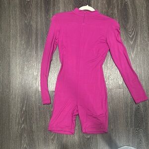 JLUXLABEL Pink Long-Sleeve Jumpsuit